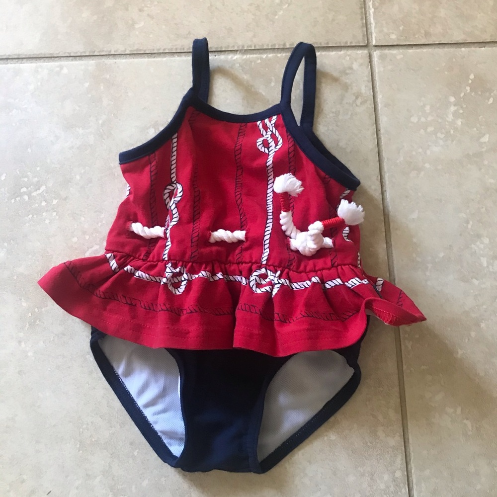Euc nautical bathing suit